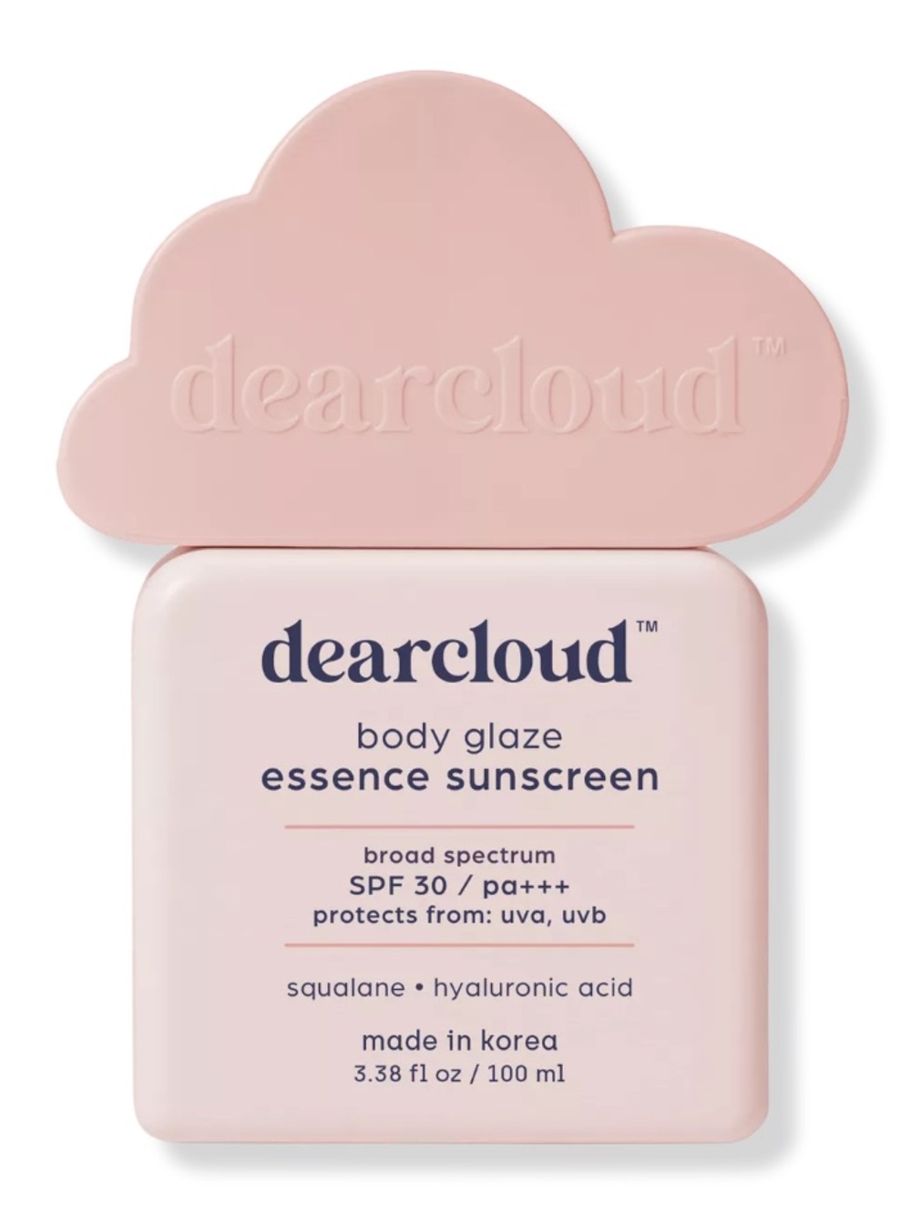 dearcloud Body Glaze Essence Sunscreen SPF30 100ml BRAND NEW